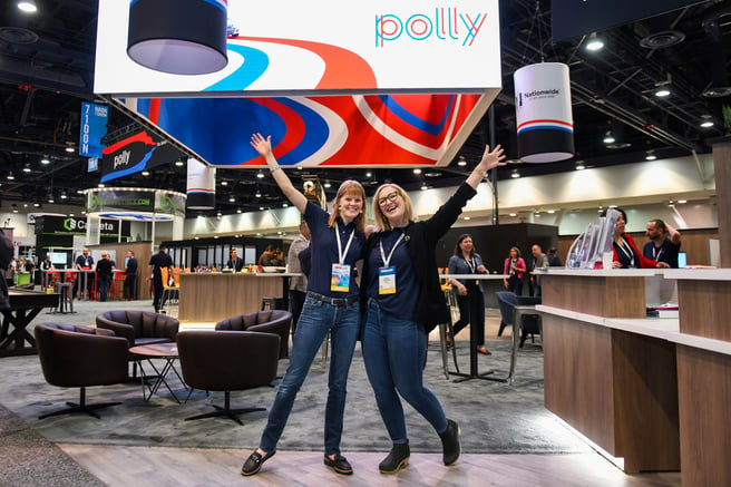 Polly Team at NADA Booth