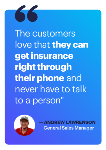 Get insurance through the phone
